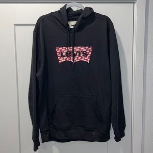 Levi's - XL Black Graphic Sweatshirt - VERY lightly worn